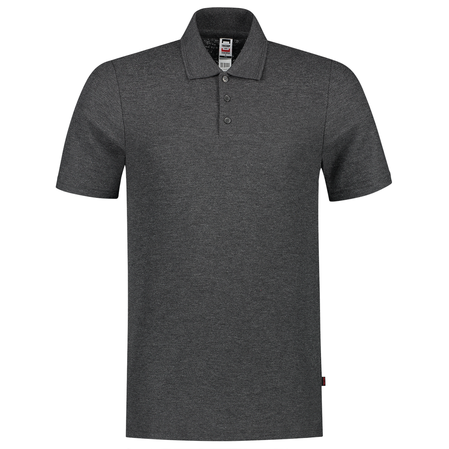 Tricorp Casual Poloshirts 201005-PPF180 antracietgrijs melange(antramel)