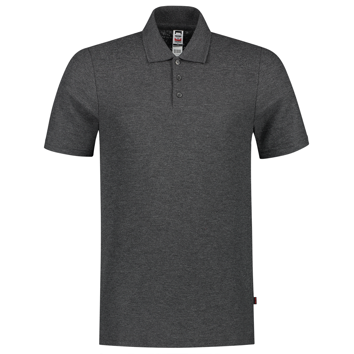 Tricorp Casual Poloshirts 201005-PPF180 antracietgrijs melange(antramel)