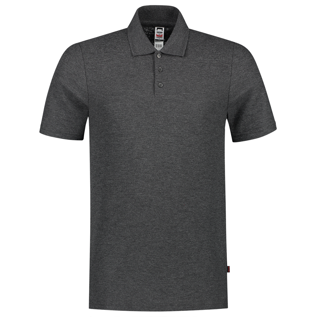 Tricorp Casual Poloshirts 201005-PPF180 antracietgrijs melange(antramel)