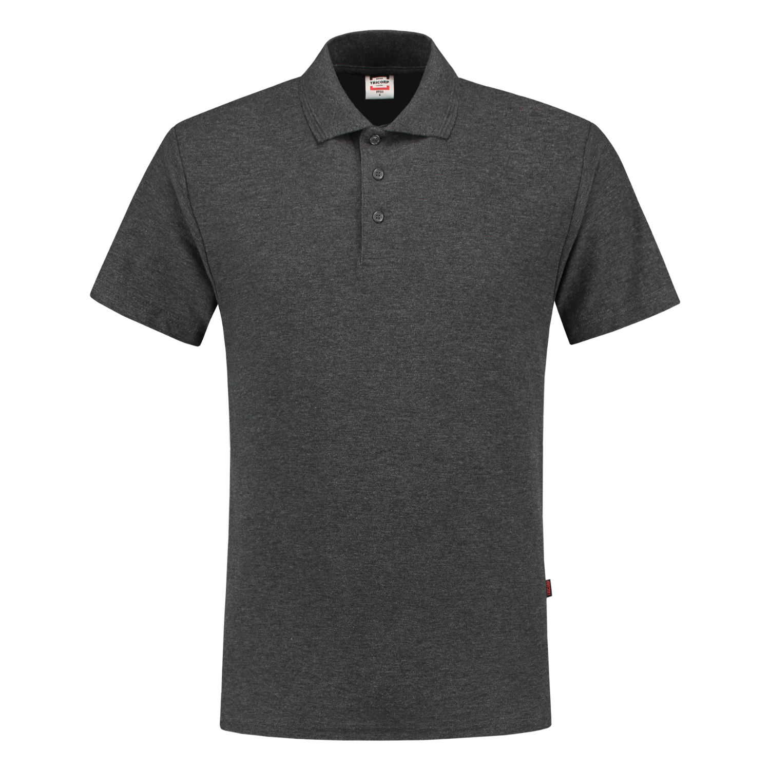 Tricorp Casual Poloshirts 201007-PPK180 antracietgrijs melange(antramel)