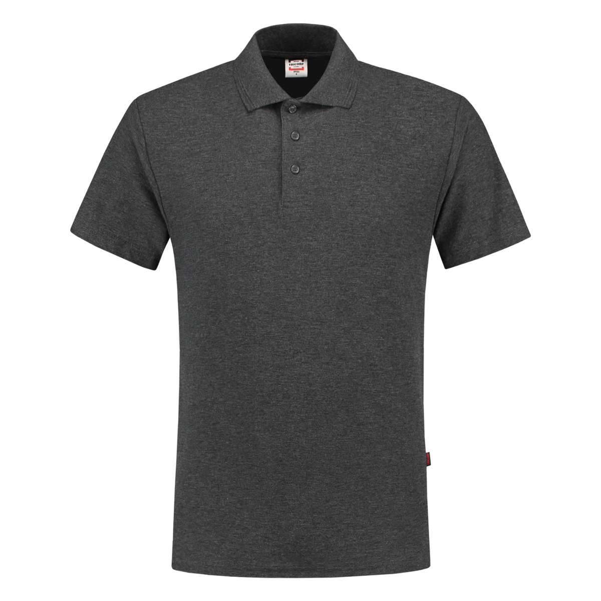 Tricorp Casual Poloshirts 201007-PPK180 antracietgrijs melange(antramel)