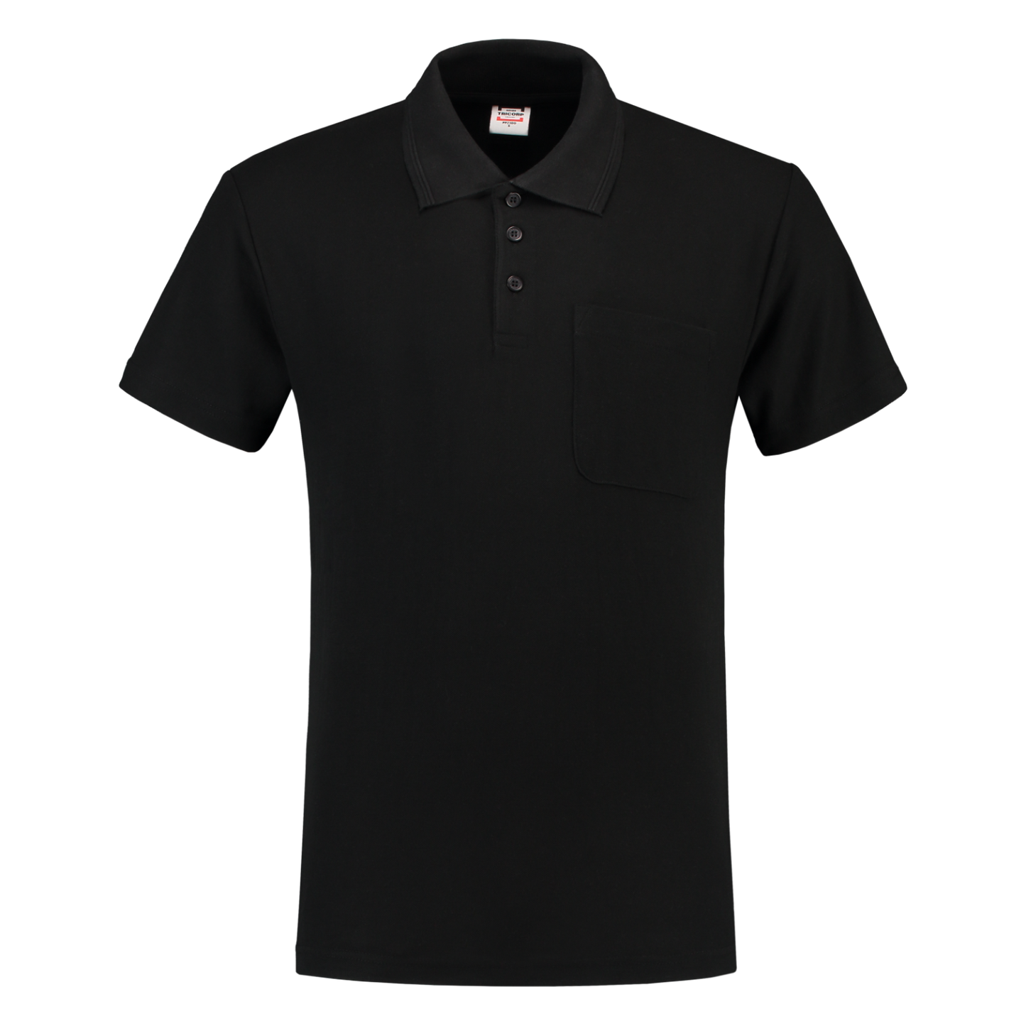 Tricorp Casual Poloshirts 201011-PPZ180 zwart(black)
