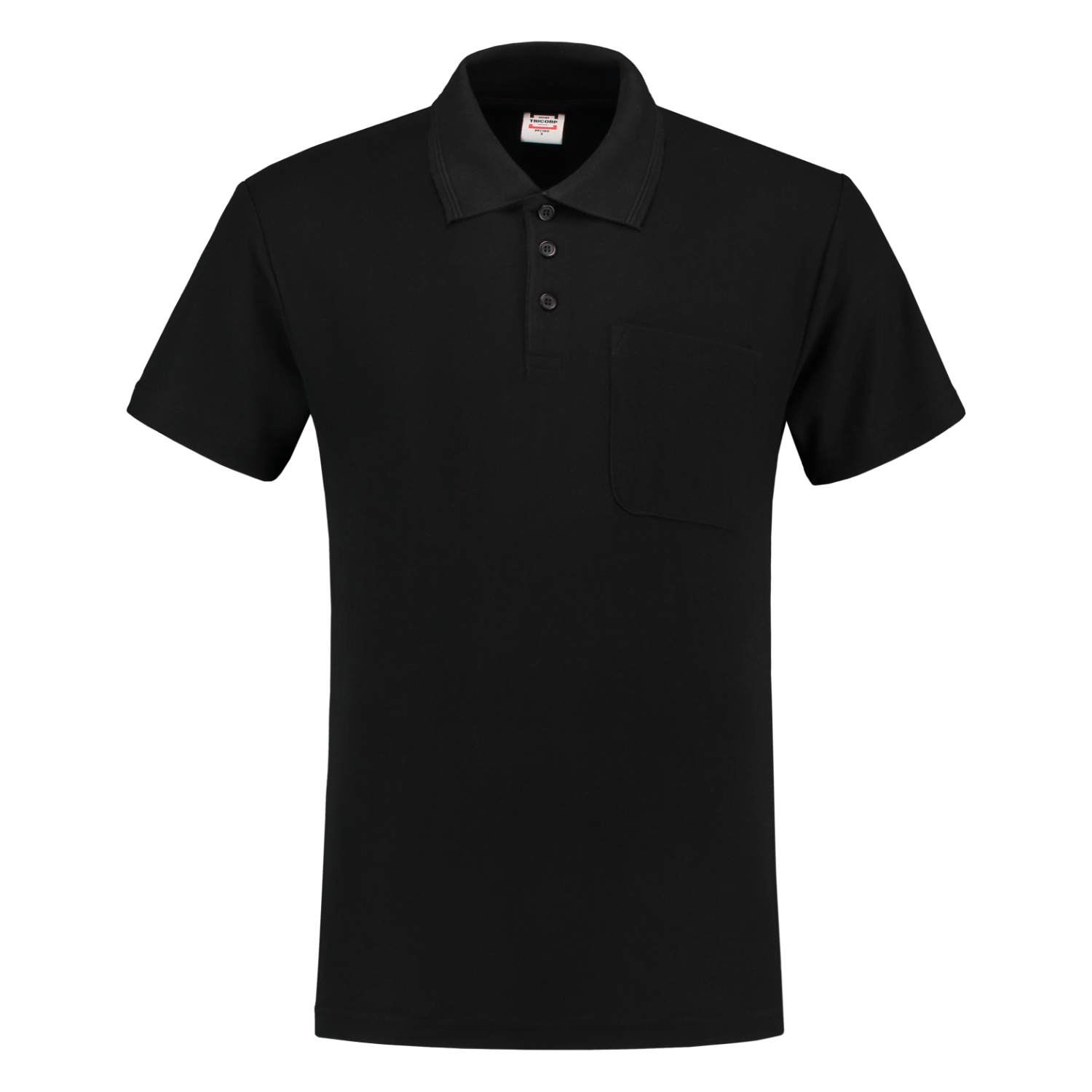 Tricorp Casual Poloshirts 201011-PPZ180 zwart(black)