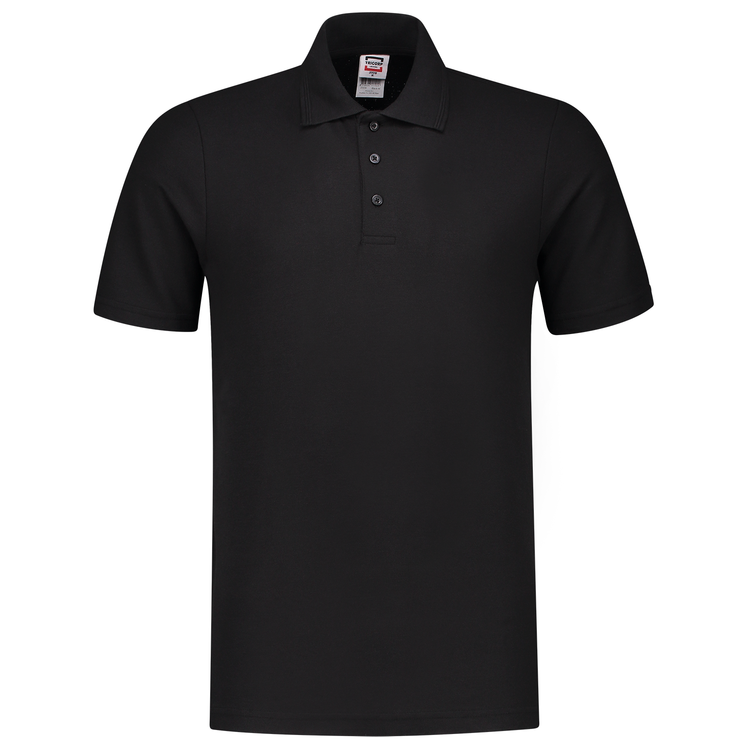 Tricorp Casual 60 Graden Poloshirts 201018 zwart(black)