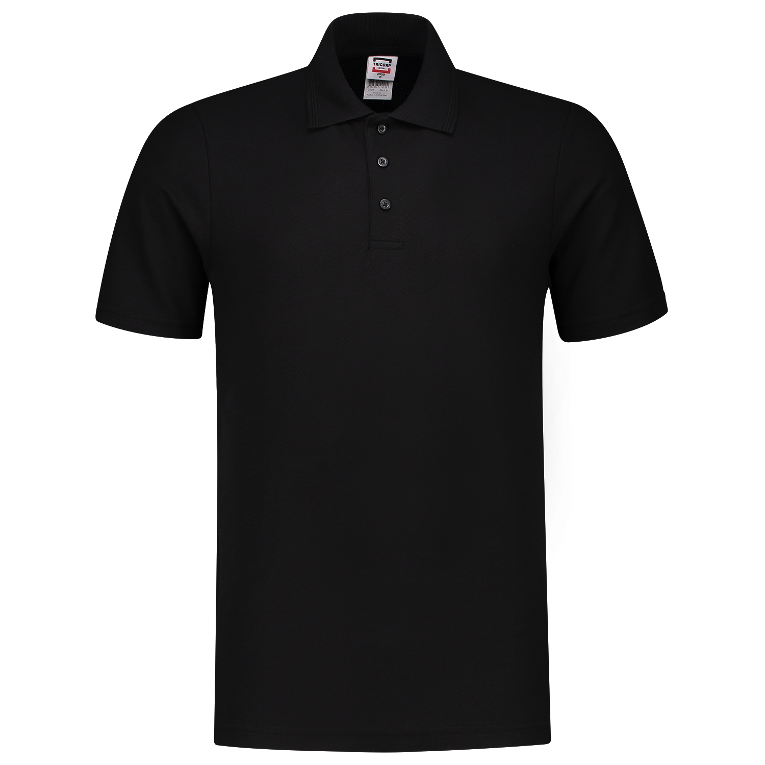 Tricorp 60 graden Poloshirts 201018 unisex middernacht zwart(midnightblack)