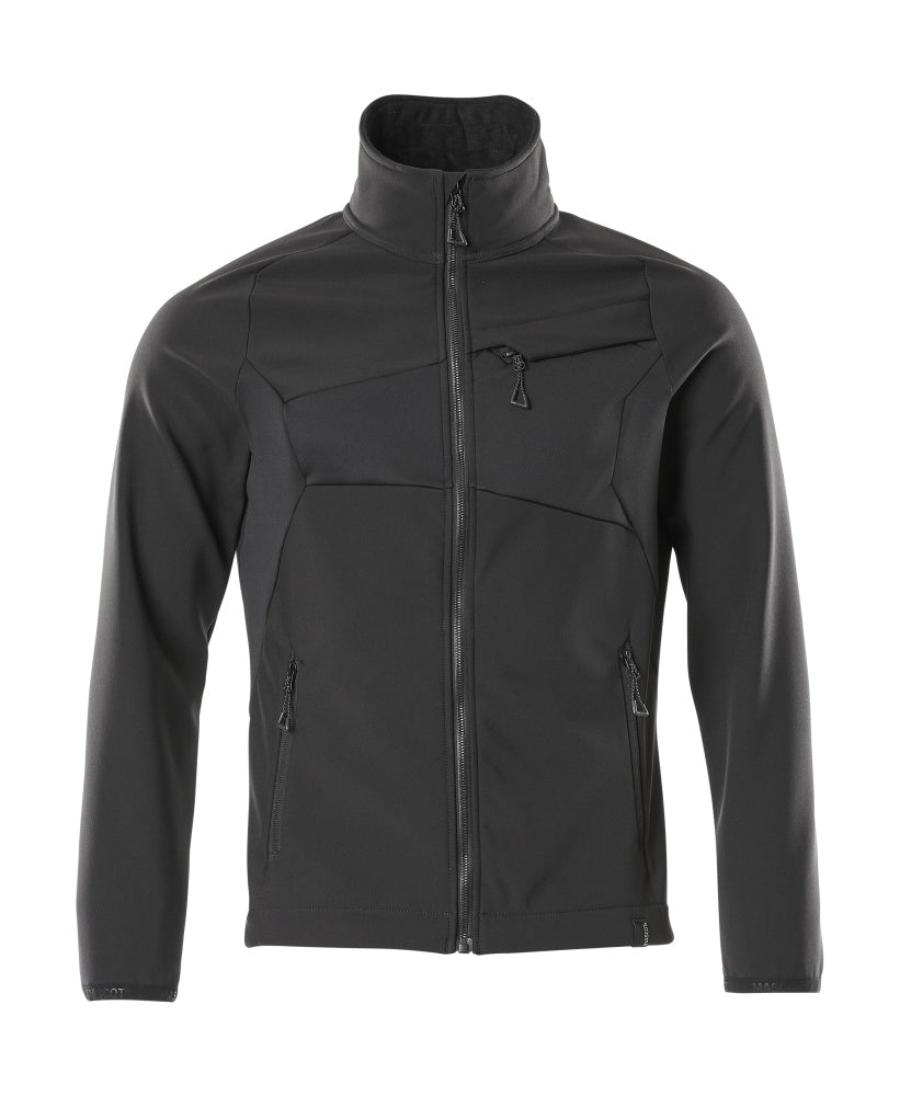 Mascot Accelerate Softshell jas 20102-253 zwart(09)