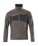 Mascot Accelerate Softshell jas 20102-253 donker antracietgrijs-zwart(1809)
