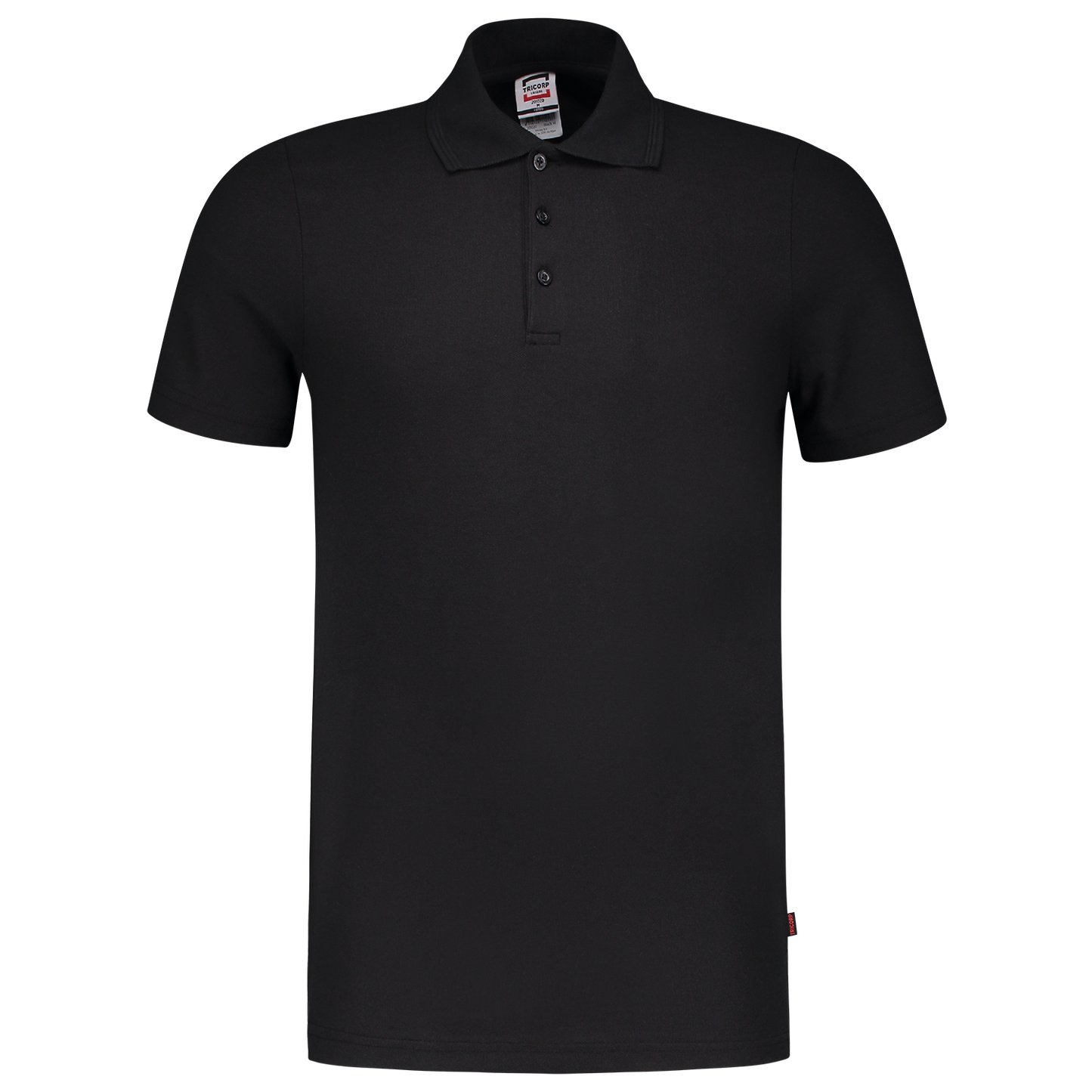 Tricorp Casual 60 Graden Poloshirts 201020 zwart(black)