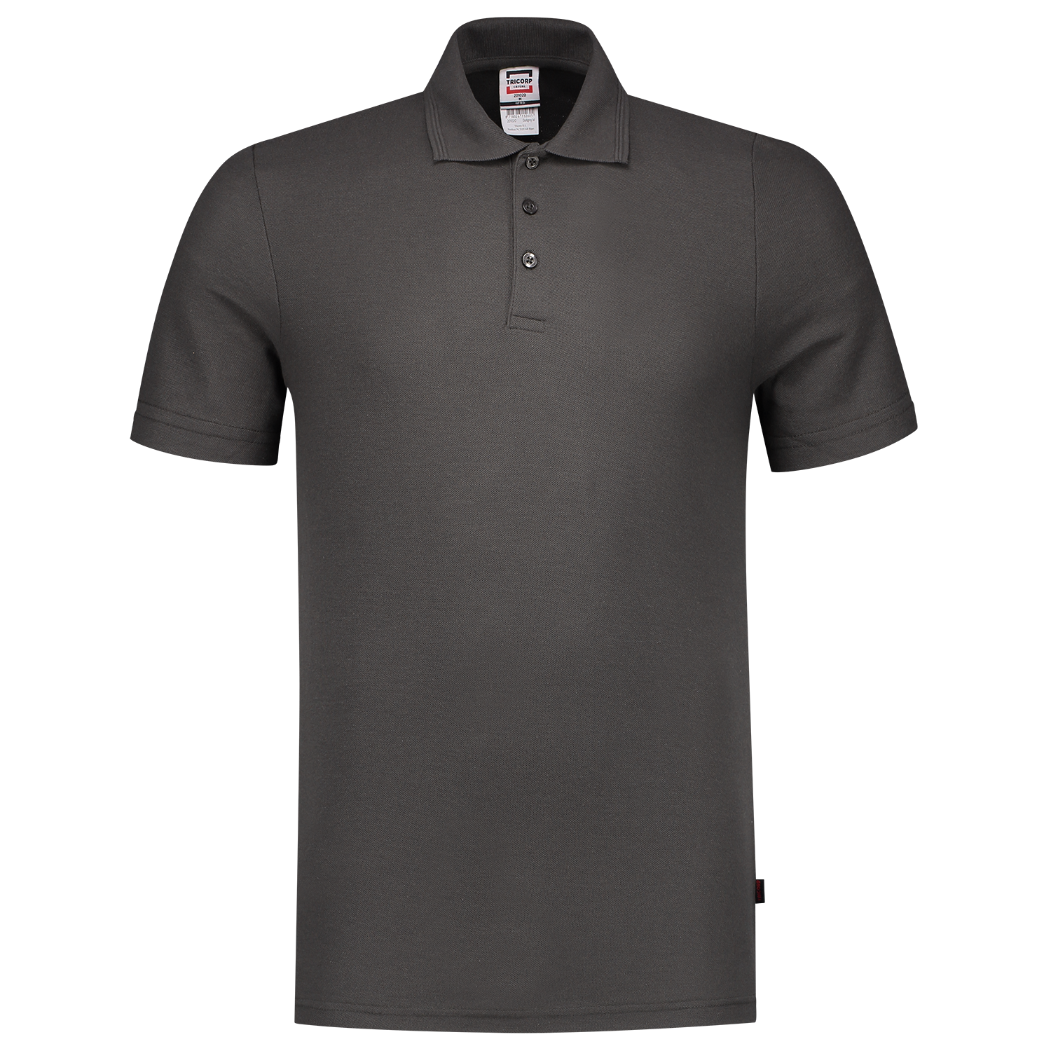 Tricorp Casual 60 Graden Poloshirts 201020 donkergrijs(darkgrey)