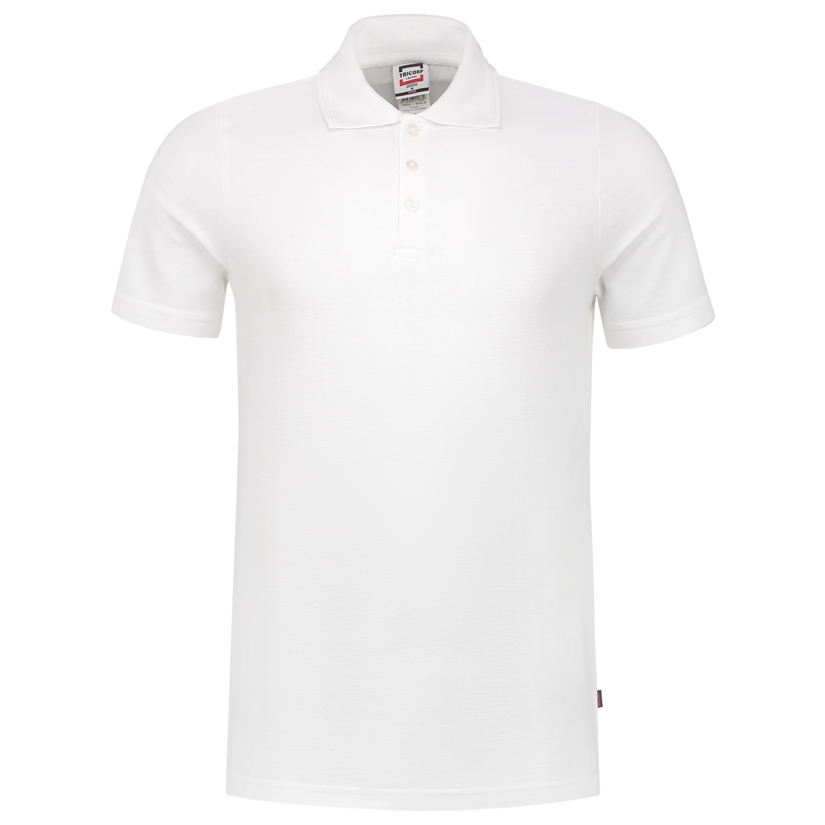 Tricorp Casual 60 Graden Poloshirts 201020 wit(white)