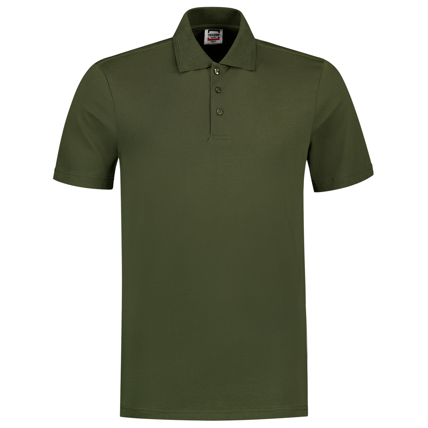 Tricorp Casual 60 Graden Poloshirts 201021 legergroen(army)