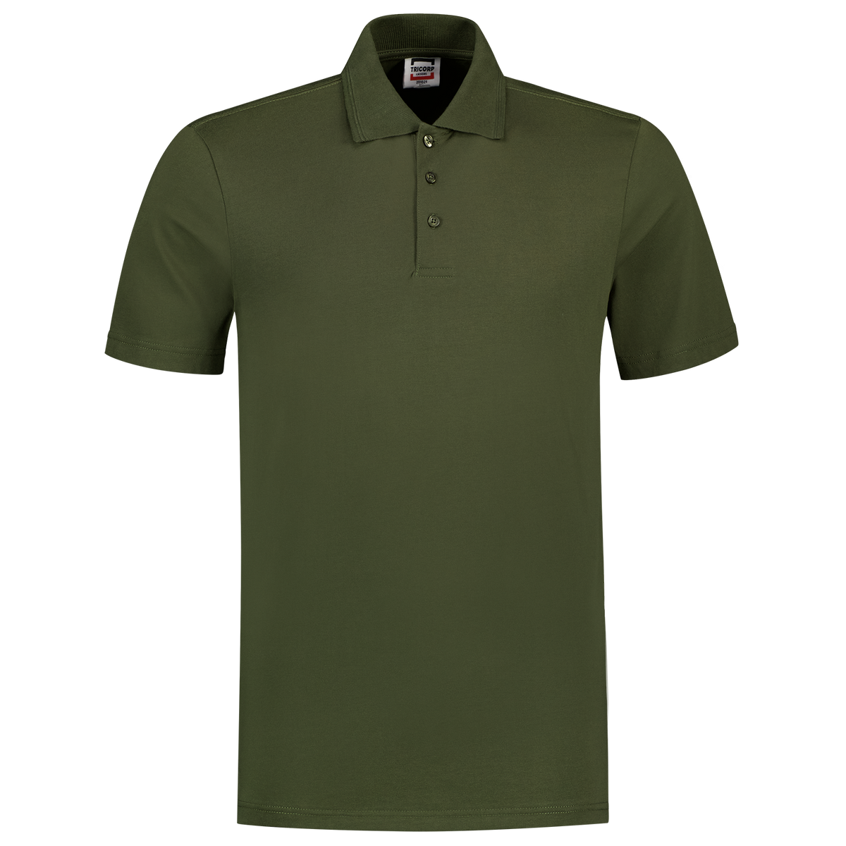 Tricorp Casual 60 Graden Poloshirts 201021 legergroen(army)