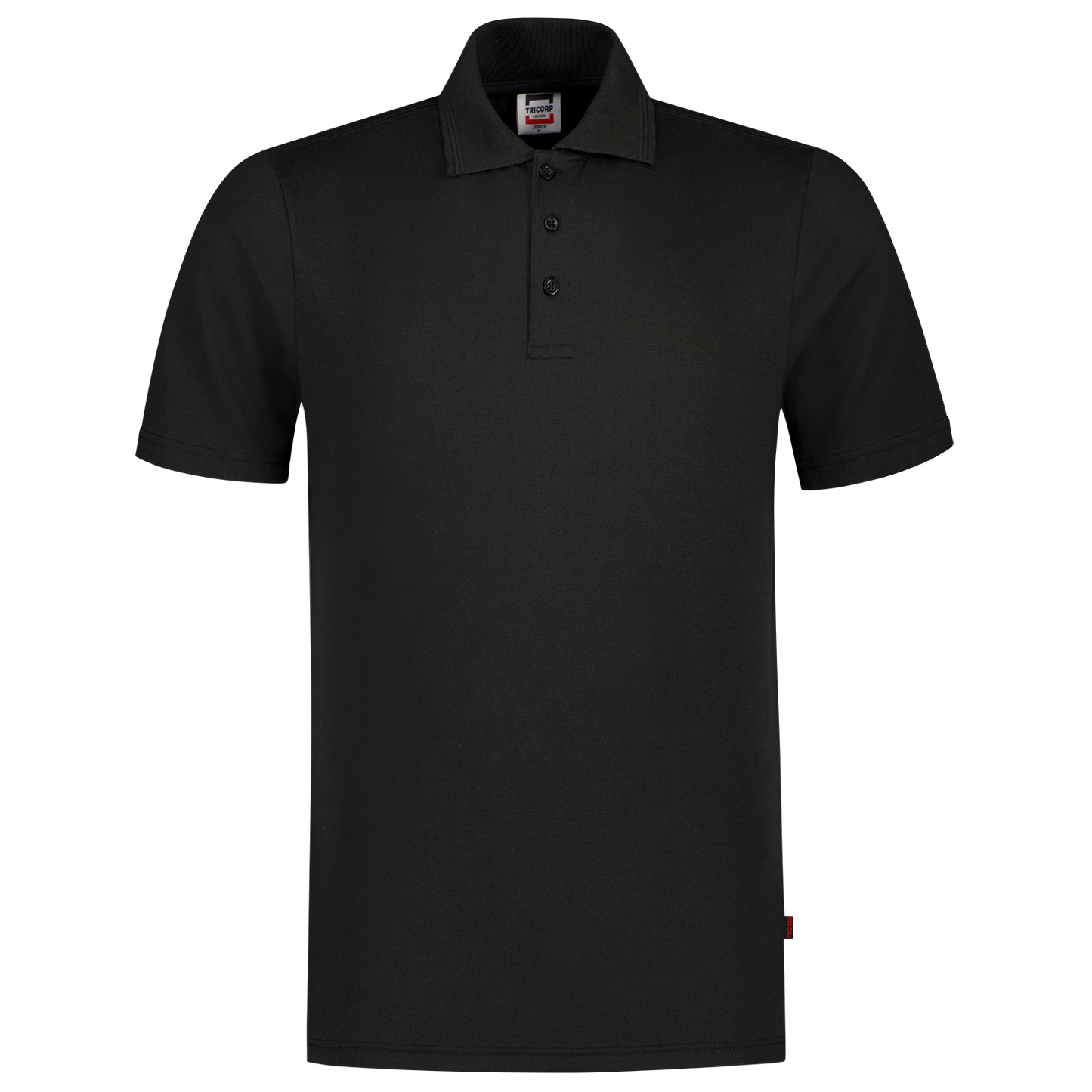 Tricorp Casual 60 Graden Poloshirts 201021 zwart(black)