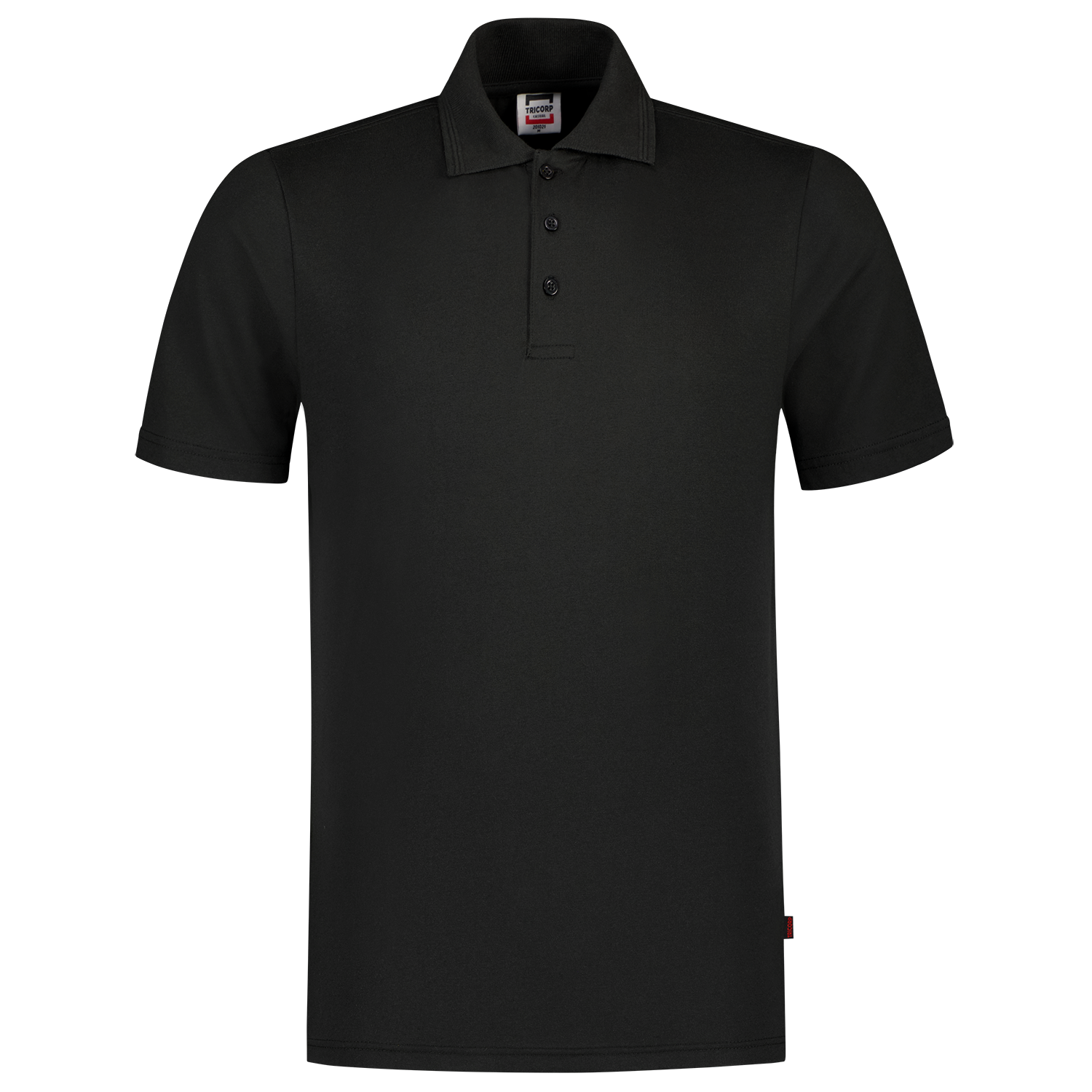 Tricorp Casual 60 Graden Poloshirts 201021 zwart(black)