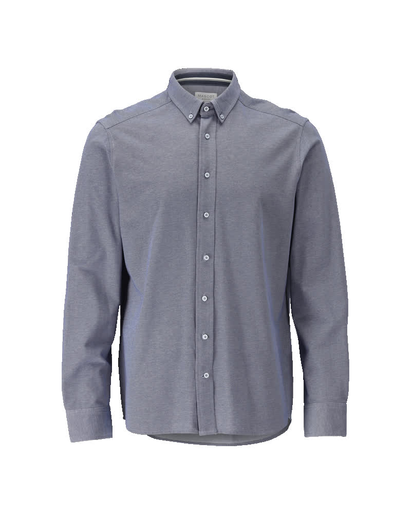 Mascot Frontline Overhemd 20104-741 stretch blauw-gemêleerd(41)