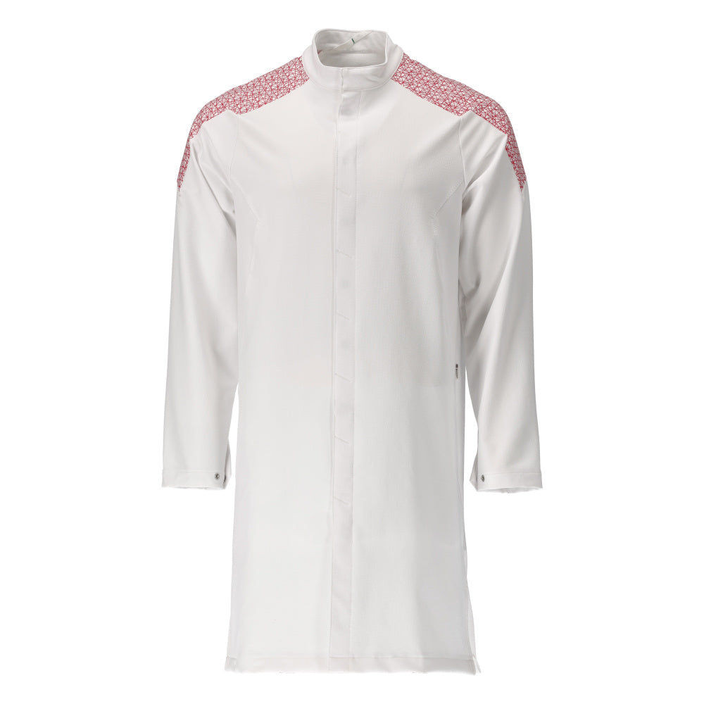 Mascot Food & care Stofjas 20154-511 stretch wit-signaalrood(06202)