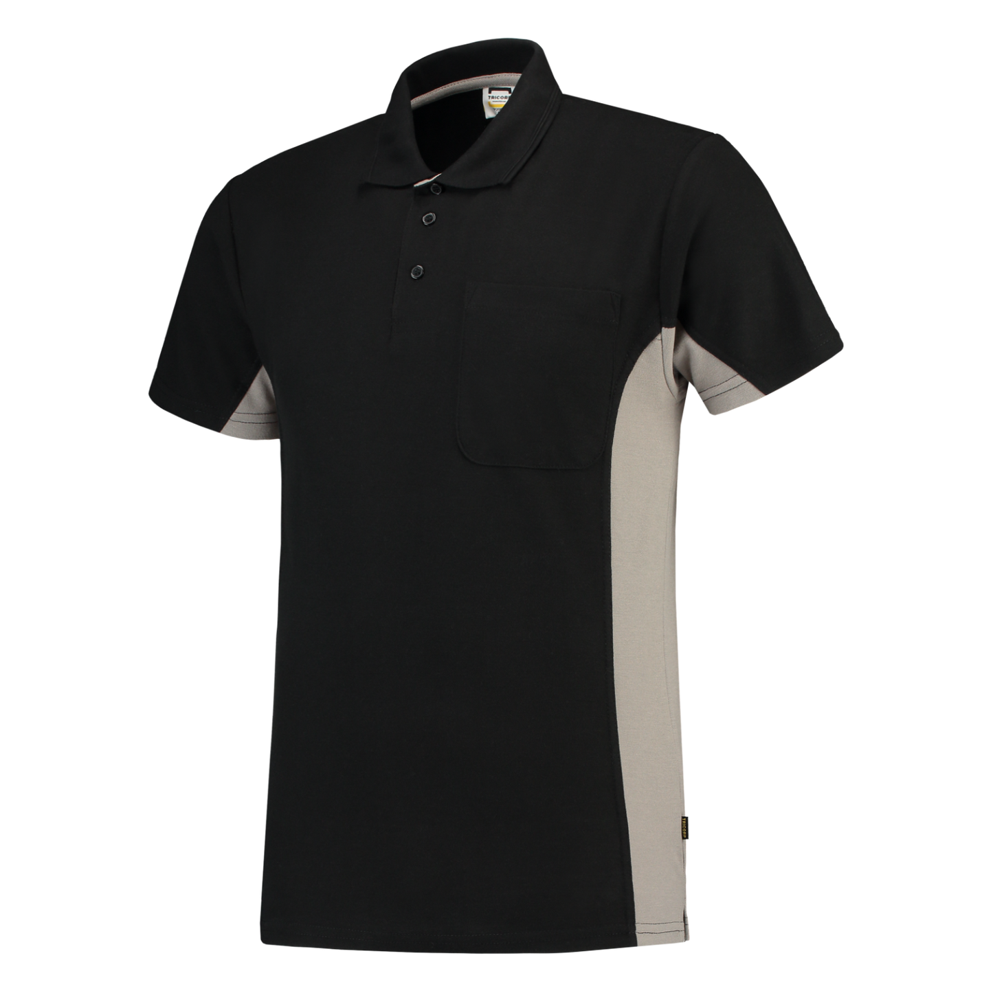 Tricorp Workwear Poloshirts 202002-TP2000 zwart-grijs(blackgrey)