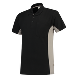 Tricorp Workwear Poloshirts 202002-TP2000 zwart-grijs(blackgrey)
