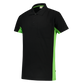 Tricorp Workwear Poloshirts 202002-TP2000 zwart-limoen(blacklime)