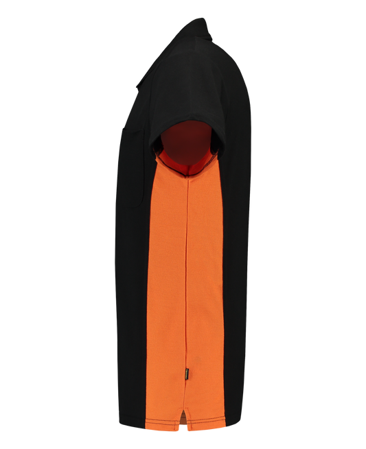 Tricorp Workwear Bicolor Poloshirts 202002-TP2000 zwart-oranje(blackorange)