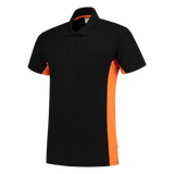 Tricorp Workwear Poloshirts 202002-TP2000 zwart-oranje(blackorange)