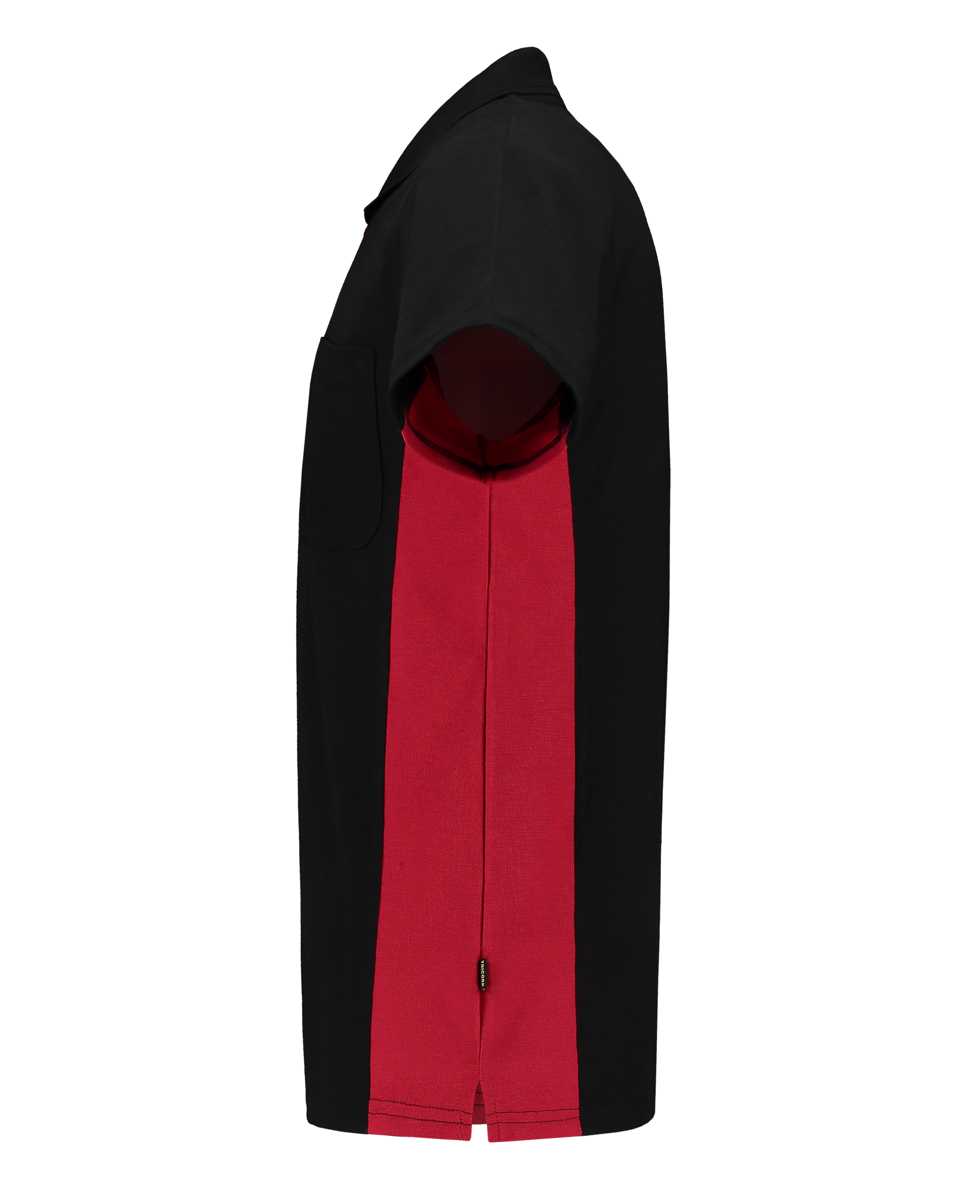 Tricorp Workwear Poloshirts 202002-TP2000 zwart-rood(blackred)