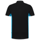 Tricorp Workwear Poloshirts 202002-TP2000 zwart-turkoois(blackturquoise)