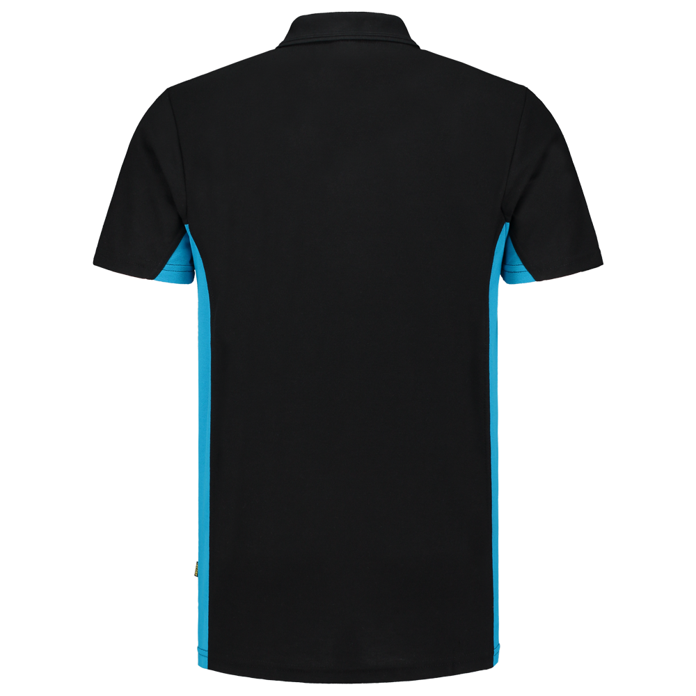 Tricorp Workwear Poloshirts 202002-TP2000 zwart-turkoois(blackturquoise)