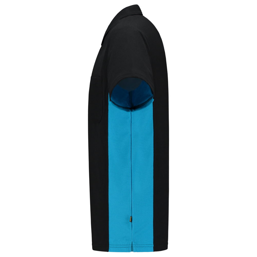 Tricorp Workwear Poloshirts 202002-TP2000 zwart-turkoois(blackturquoise)