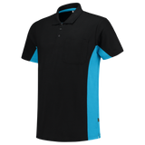 Tricorp Workwear Poloshirts 202002-TP2000 zwart-turkoois(blackturquoise)