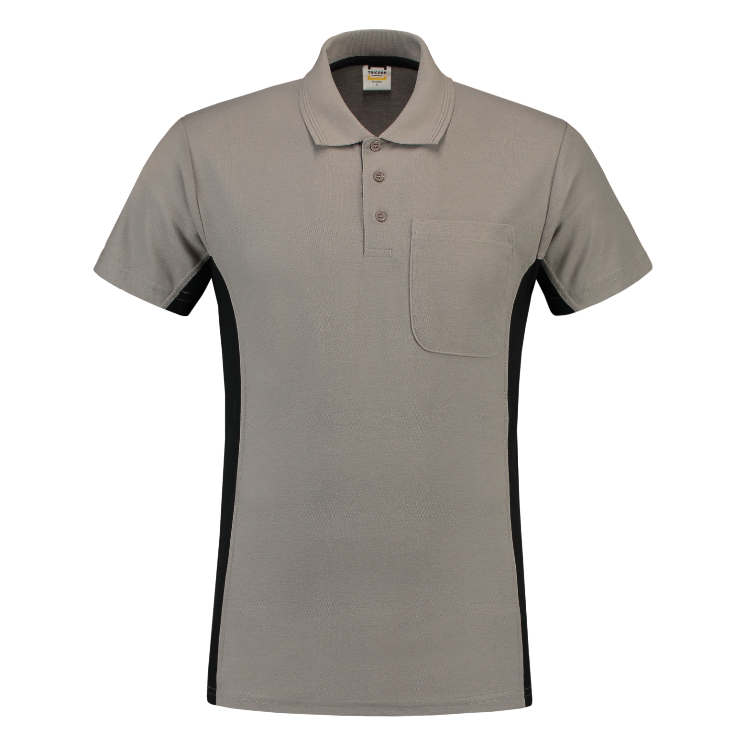 Tricorp Workwear Poloshirts 202002-TP2000 grijs-zwart(greyblack)