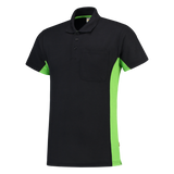 Tricorp Workwear Poloshirts 202002-TP2000 marineblauw-limoen(navylime)