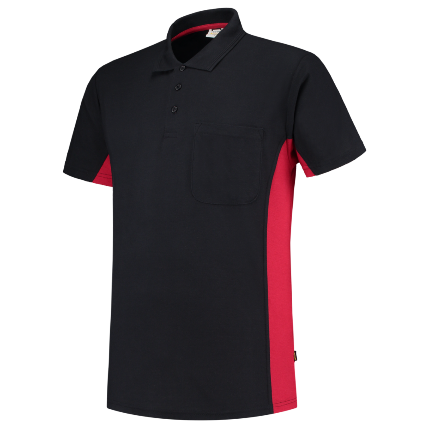 Tricorp Workwear Poloshirts 202002-TP2000 marineblauw-rood(navyred)