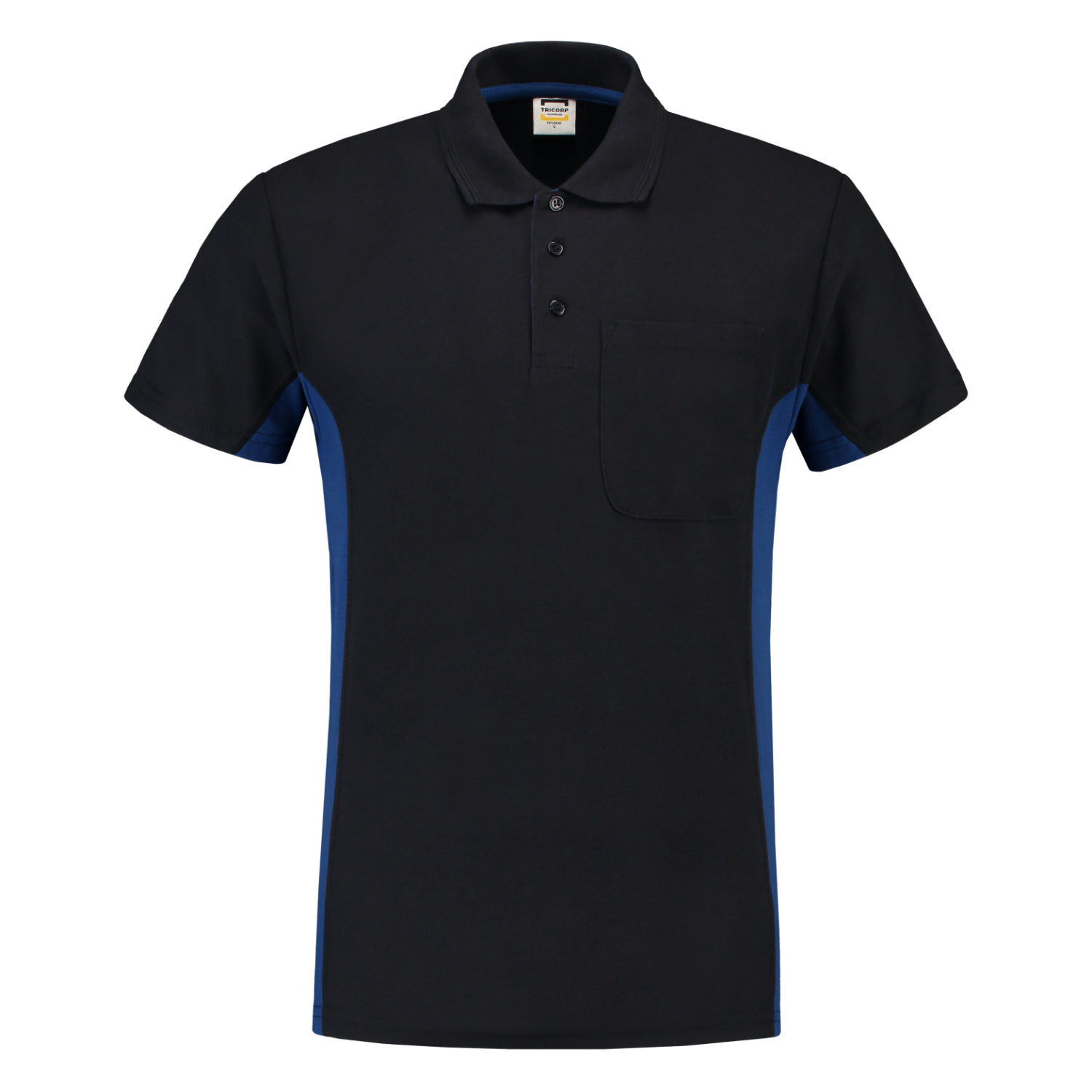 Tricorp Workwear Poloshirts 202002-TP2000 marineblauw-koningsblauw(navyroyalblue)