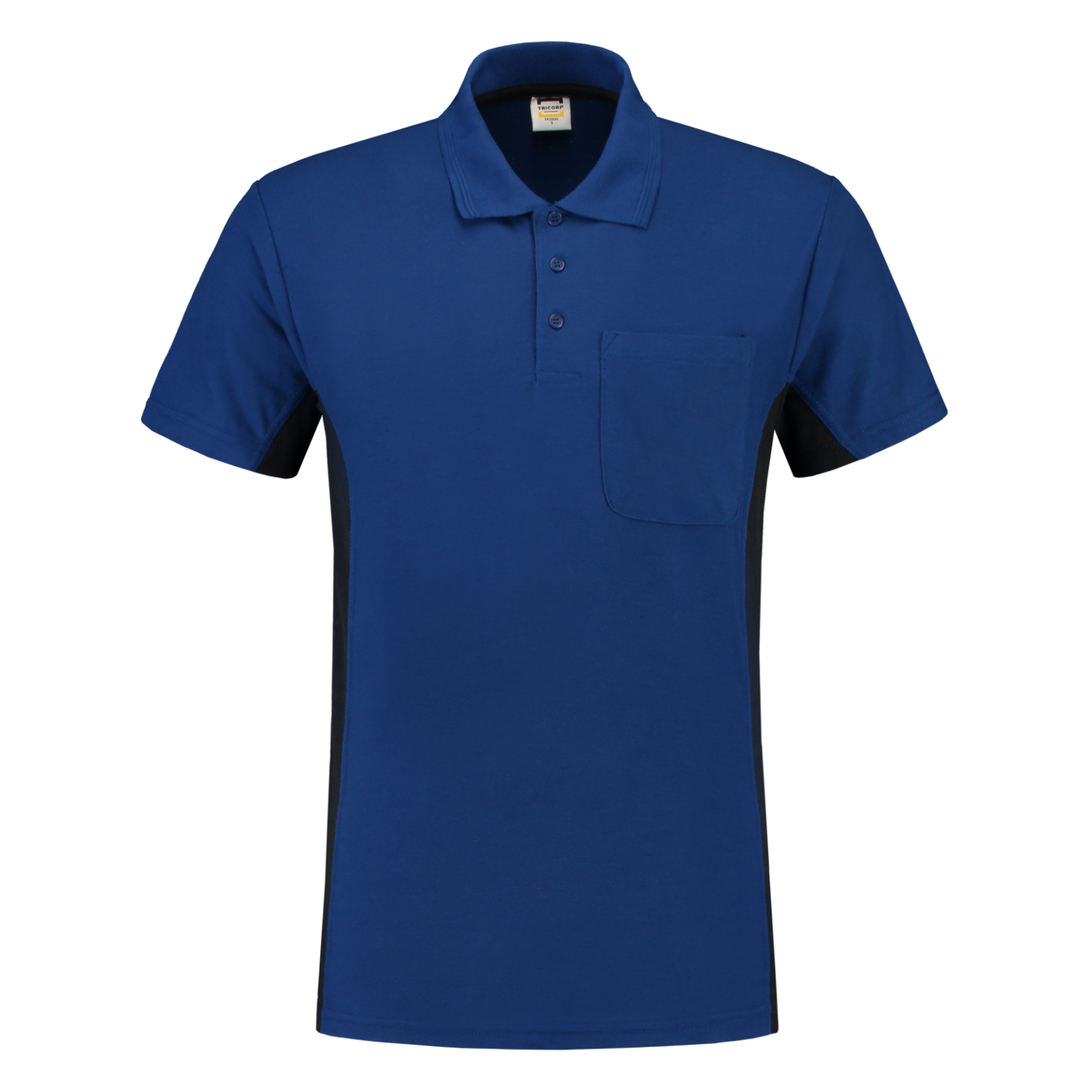 Tricorp Workwear Poloshirts 202002-TP2000 koningsblauw-marineblauw(royalbluenavy)
