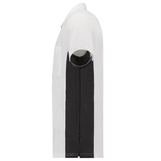 Tricorp Workwear Poloshirts 202002-TP2000 wit-donkergrijs(whitedarkgrey)