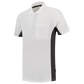 Tricorp Workwear Poloshirts 202002-TP2000 wit-donkergrijs(whitedarkgrey)