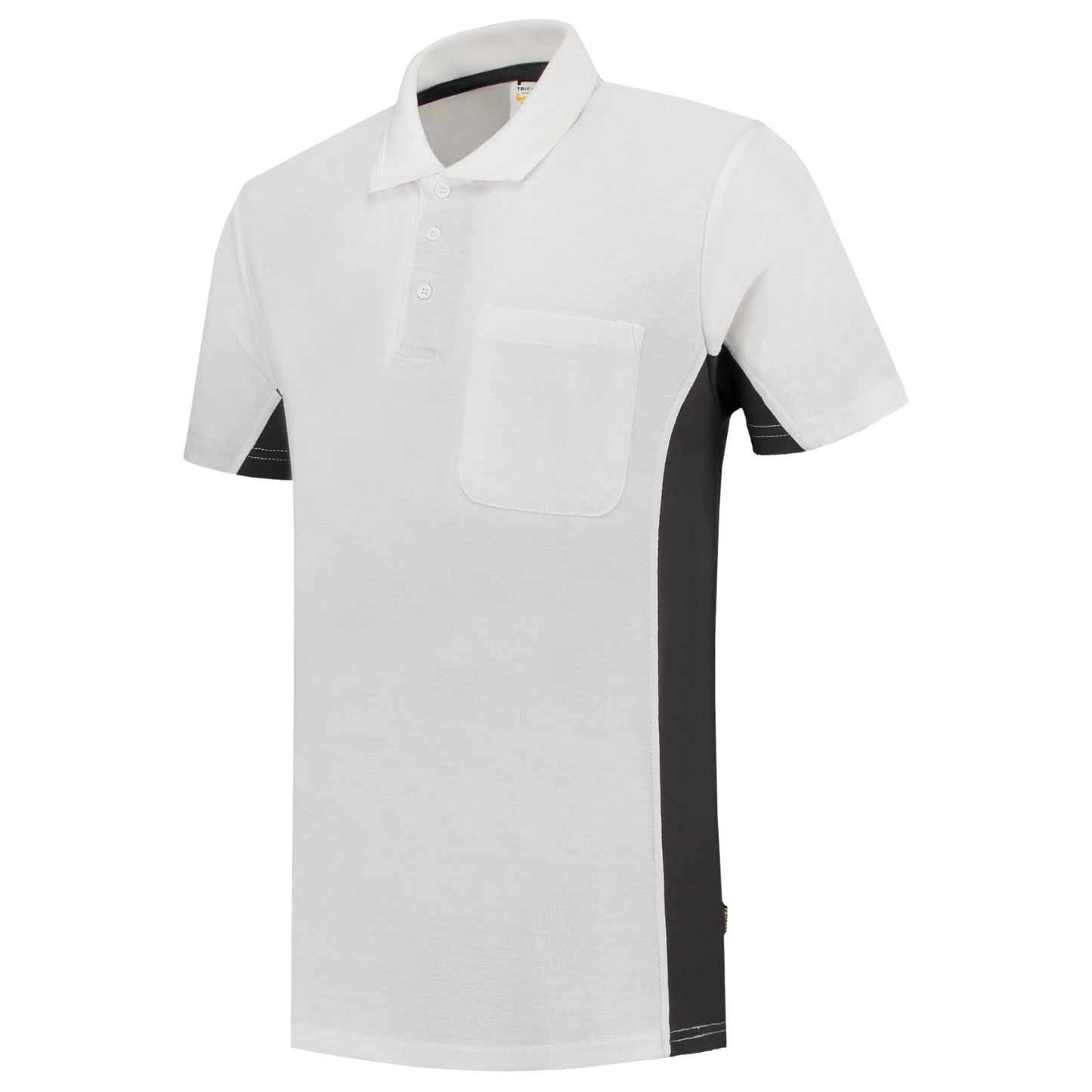 Tricorp Workwear Poloshirts 202002-TP2000 wit-donkergrijs(whitedarkgrey)