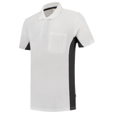 Tricorp Workwear Poloshirts 202002-TP2000 wit-donkergrijs(whitedarkgrey)
