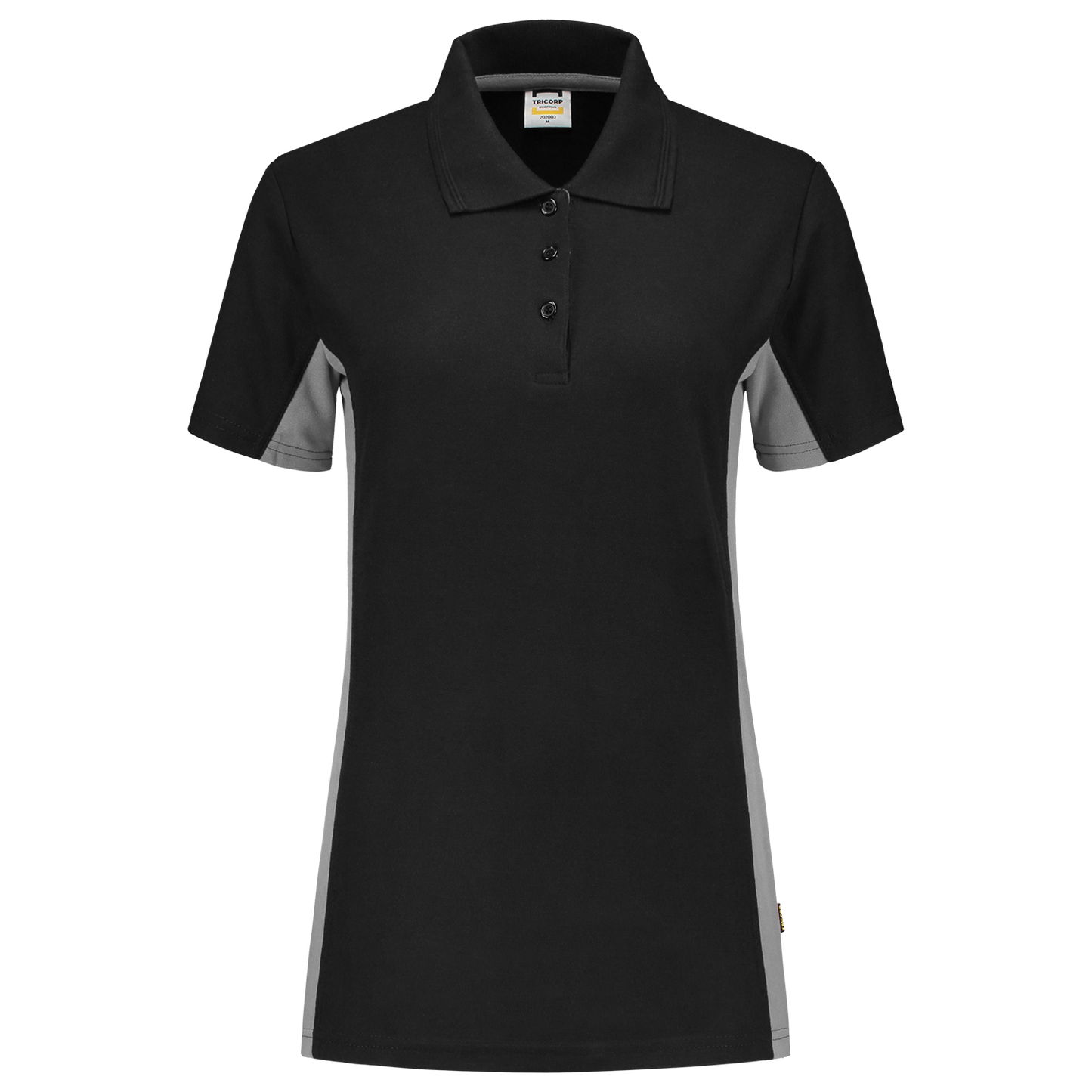 Tricorp Workwear Poloshirts 202003 zwart-grijs(blackgrey)