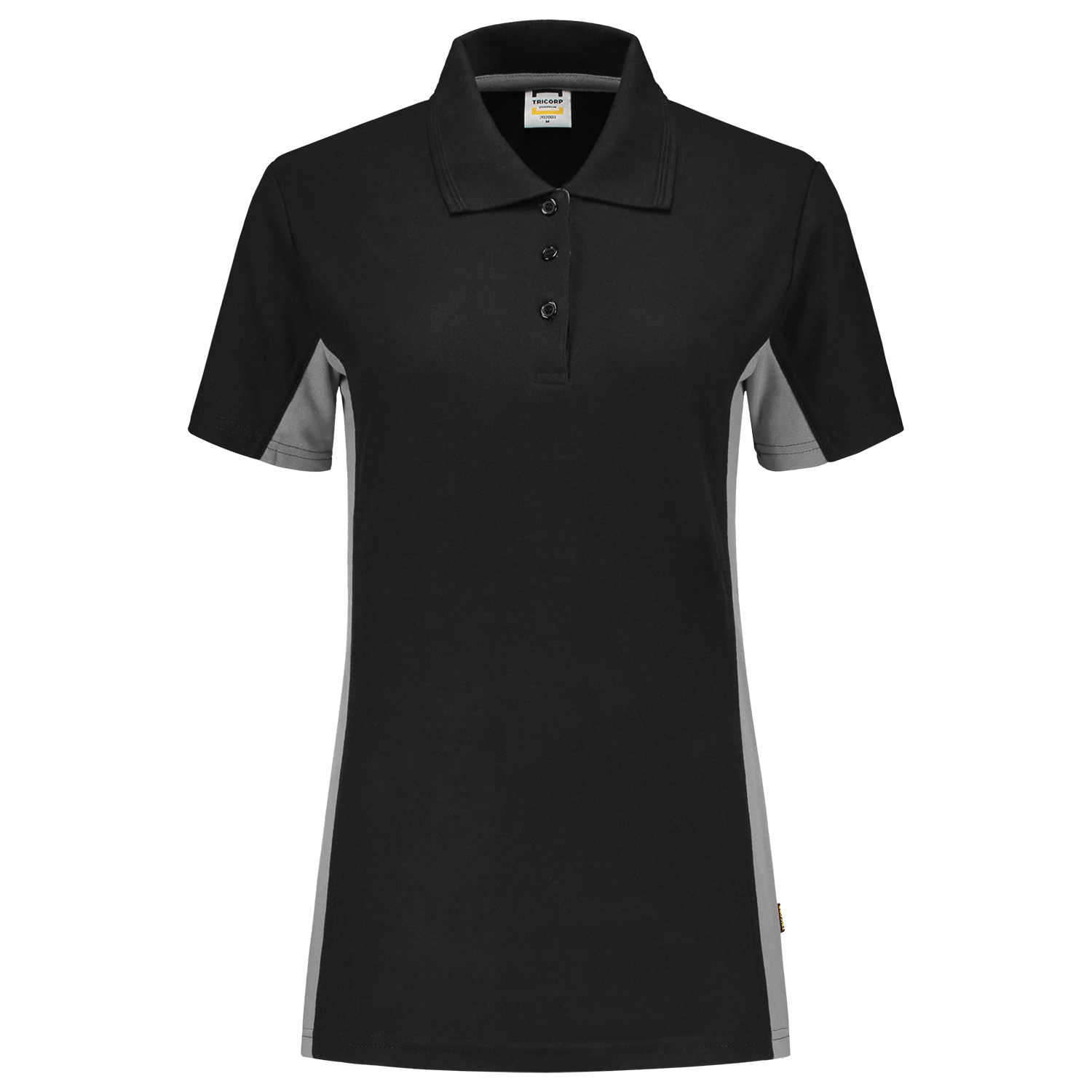 Tricorp Workwear Poloshirts 202003 zwart-grijs(blackgrey)