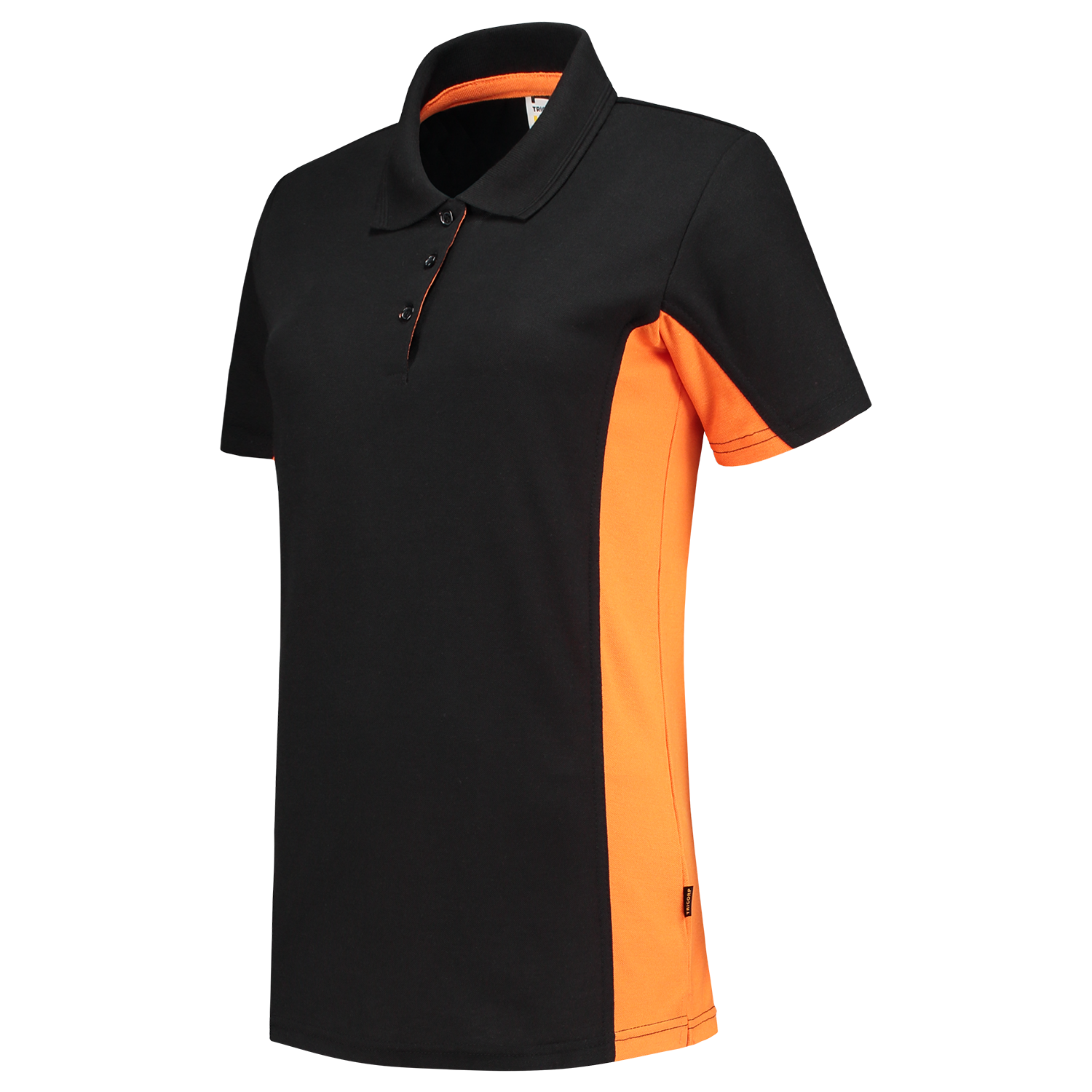 Tricorp Workwear Poloshirts 202003 zwart-oranje(blackorange)