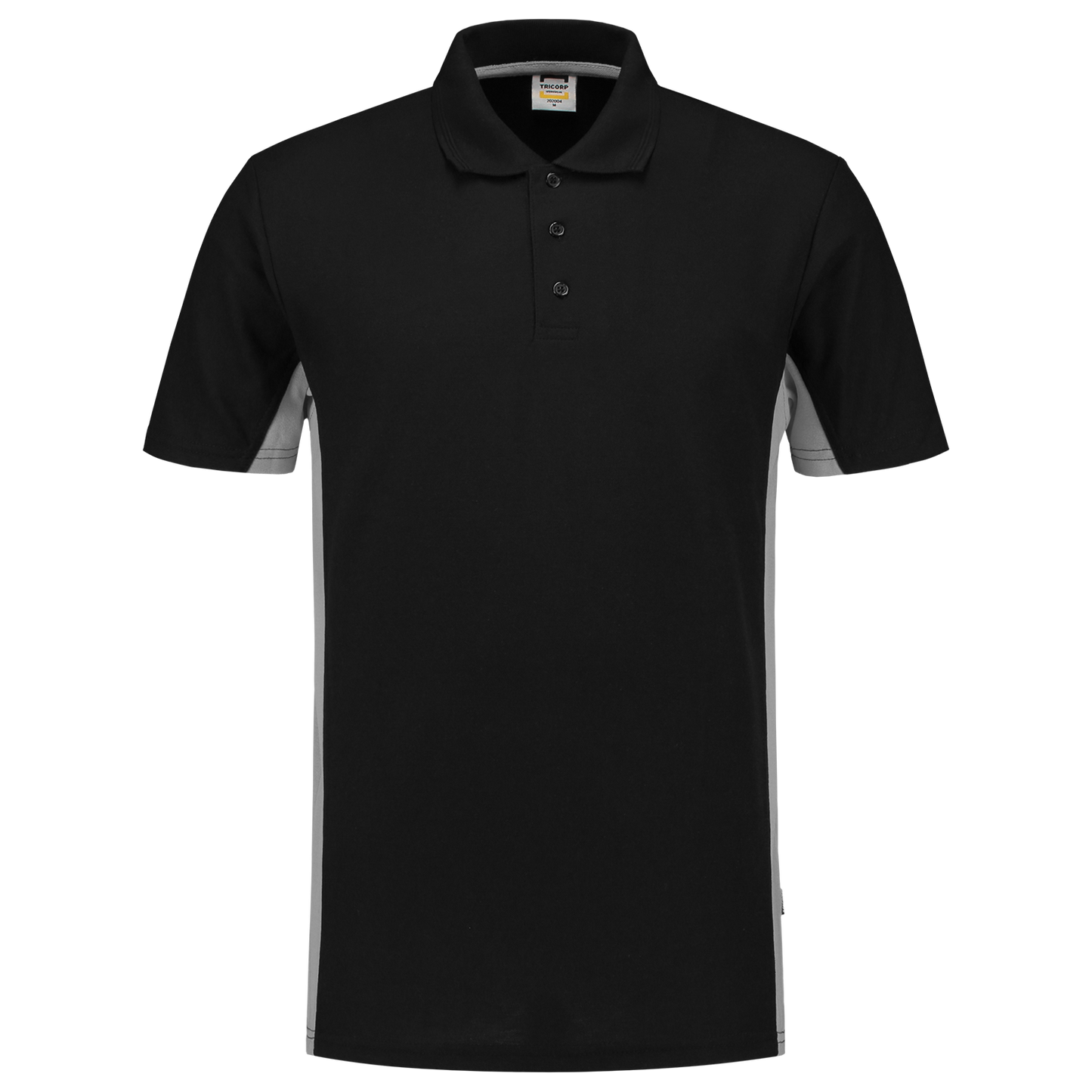 Tricorp Workwear Poloshirts 202004 zwart-grijs(blackgrey)