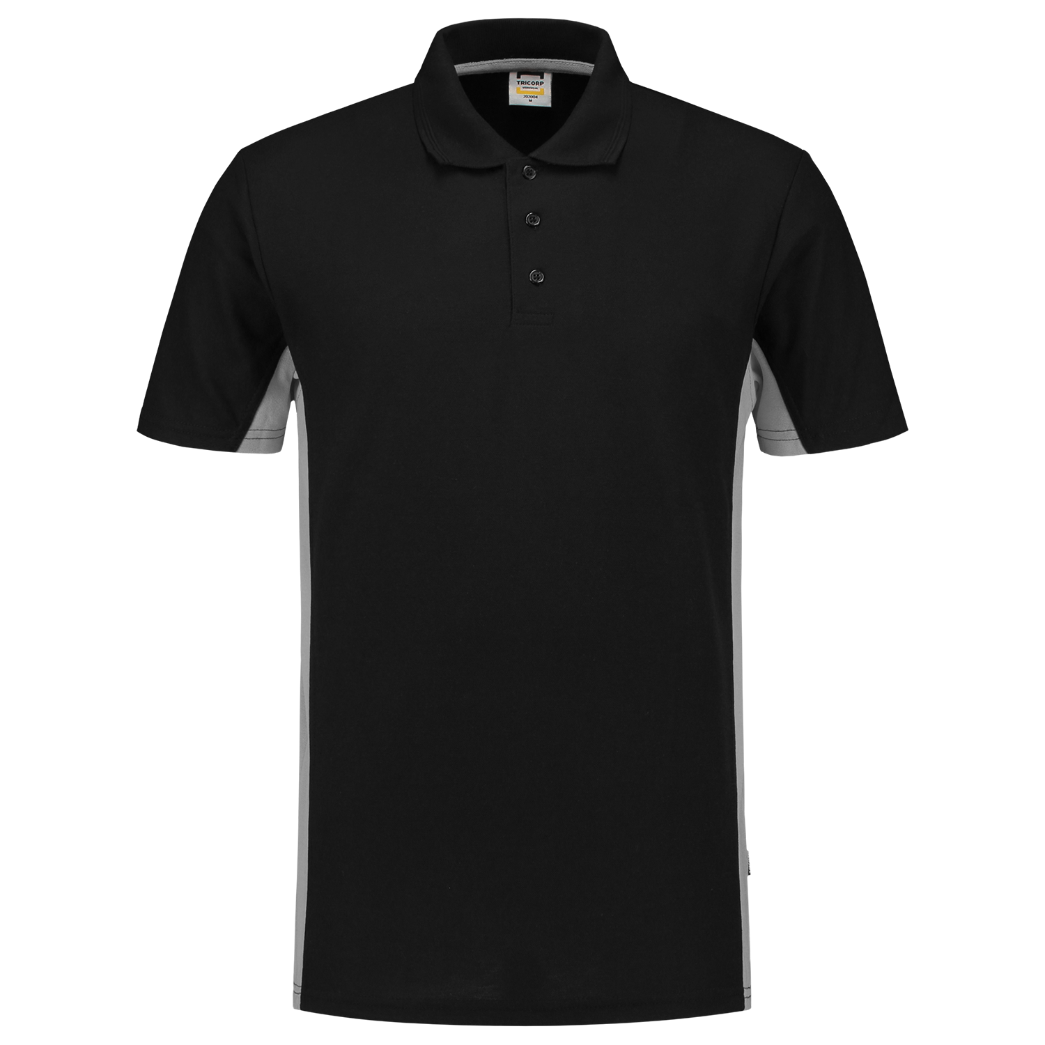 Tricorp Workwear Poloshirts 202004 zwart-grijs(blackgrey)