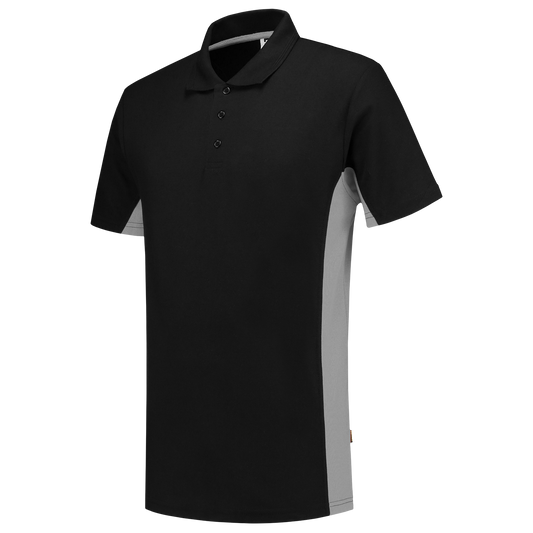 Tricorp Workwear Bicolor Poloshirts 202004 zwart-grijs(blackgrey)