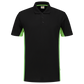 Tricorp Workwear Poloshirts 202004 zwart-limoen(blacklime)