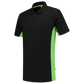 Tricorp Workwear Poloshirts 202004 zwart-limoen(blacklime)