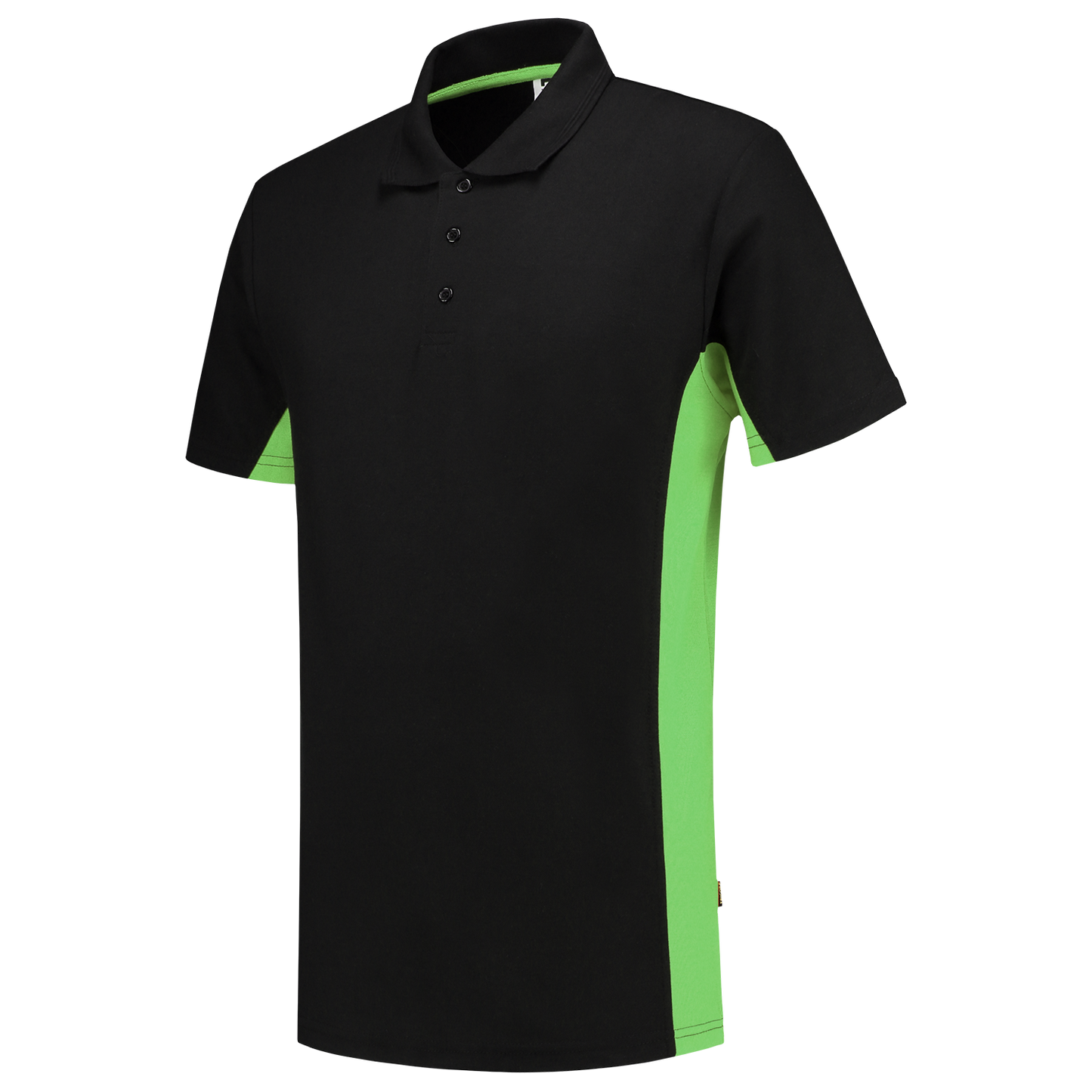 Tricorp Workwear Poloshirts 202004 zwart-limoen(blacklime)