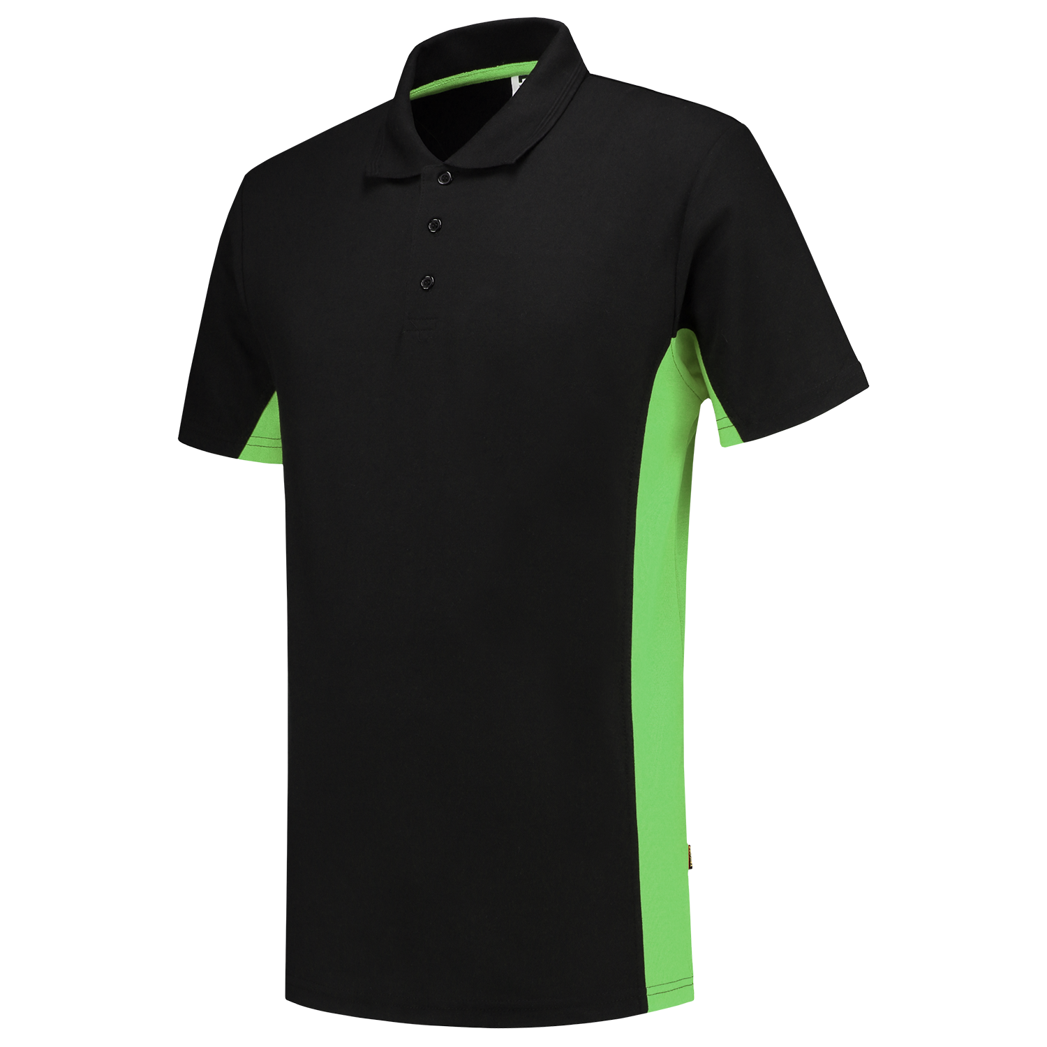 Tricorp Workwear Poloshirts 202004 zwart-limoen(blacklime)