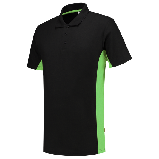 Tricorp Workwear Poloshirts 202004 zwart-limoen(blacklime)